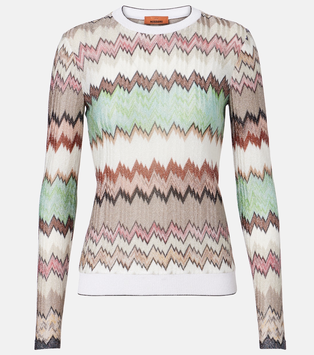 Zigzag lamé top | Missoni