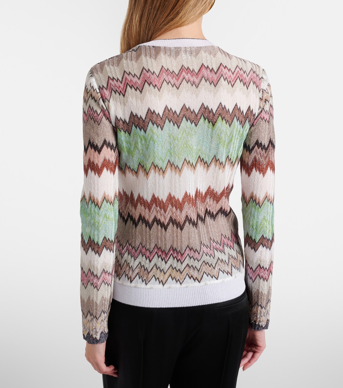 Zigzag lamé top | Missoni