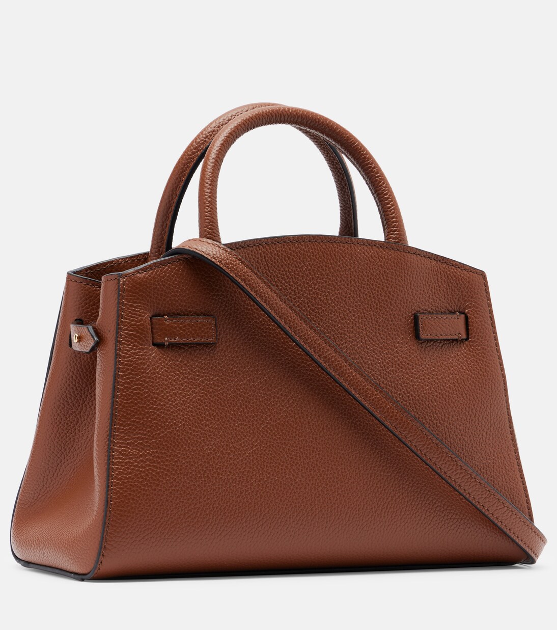 Hudson Small leather top-handle bag | DeMellier