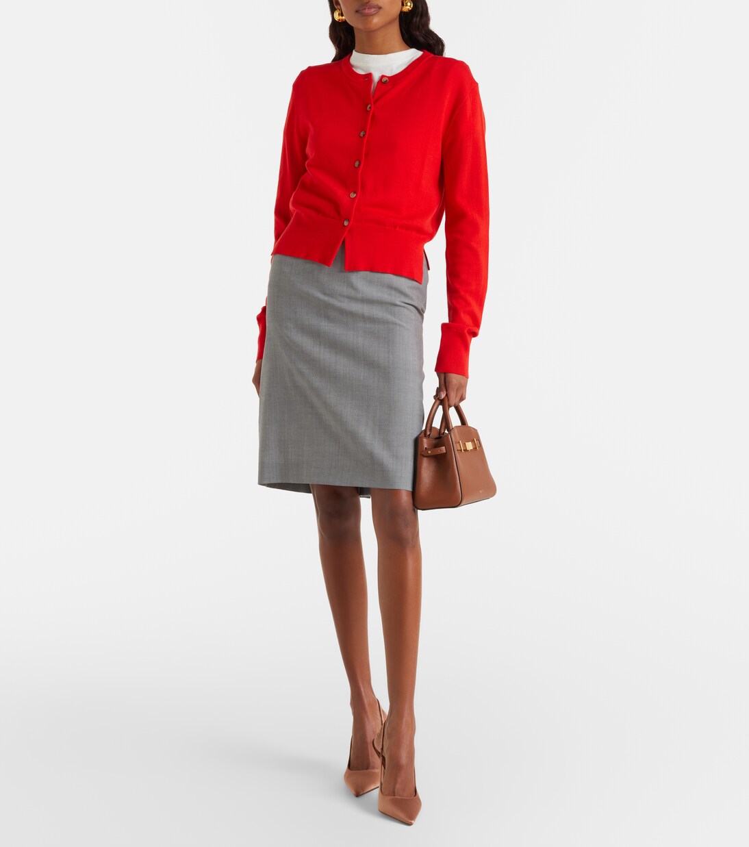 Hudson Small leather top-handle bag | DeMellier