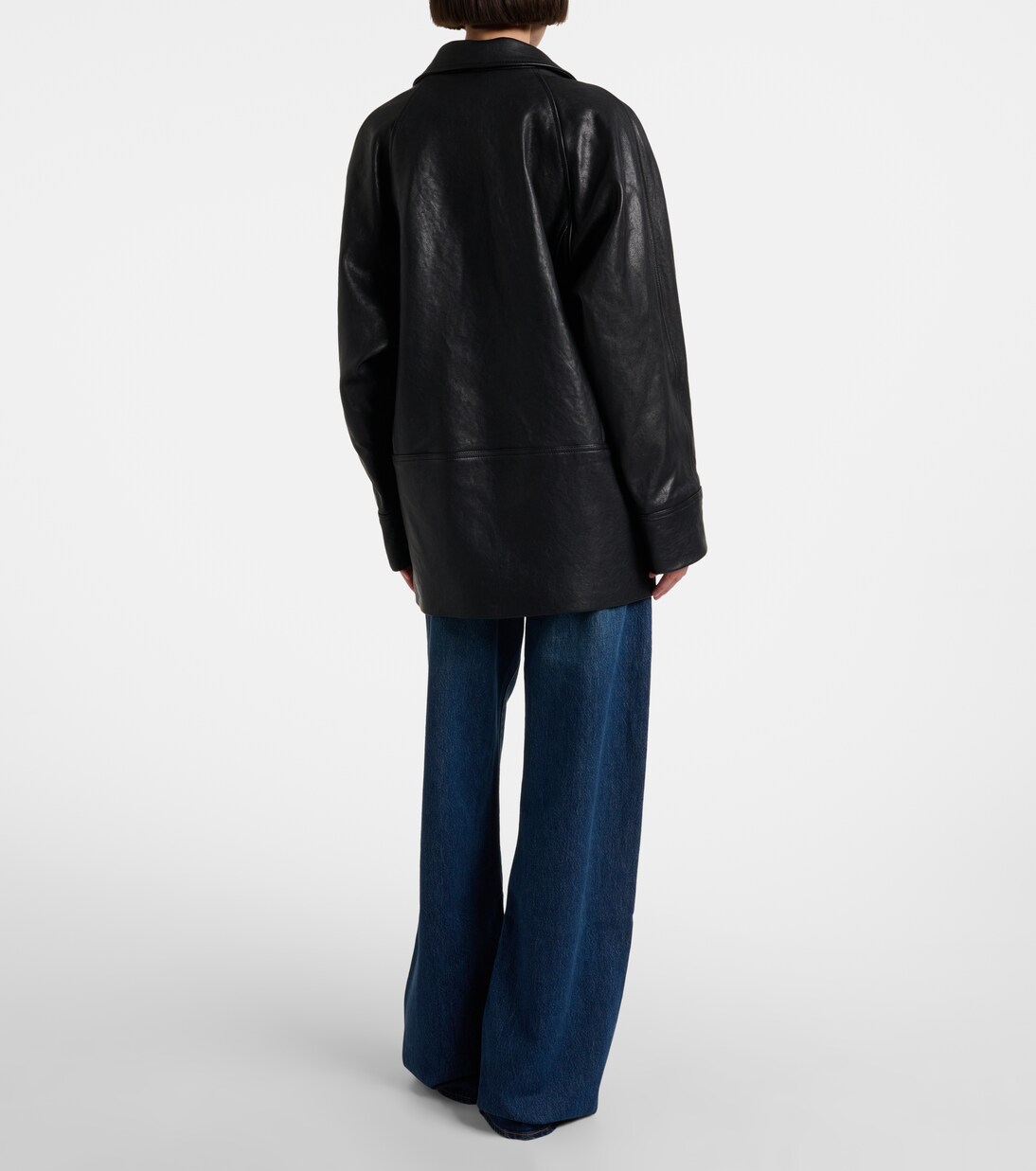 Loose low-rise wide-leg jeans | Frame