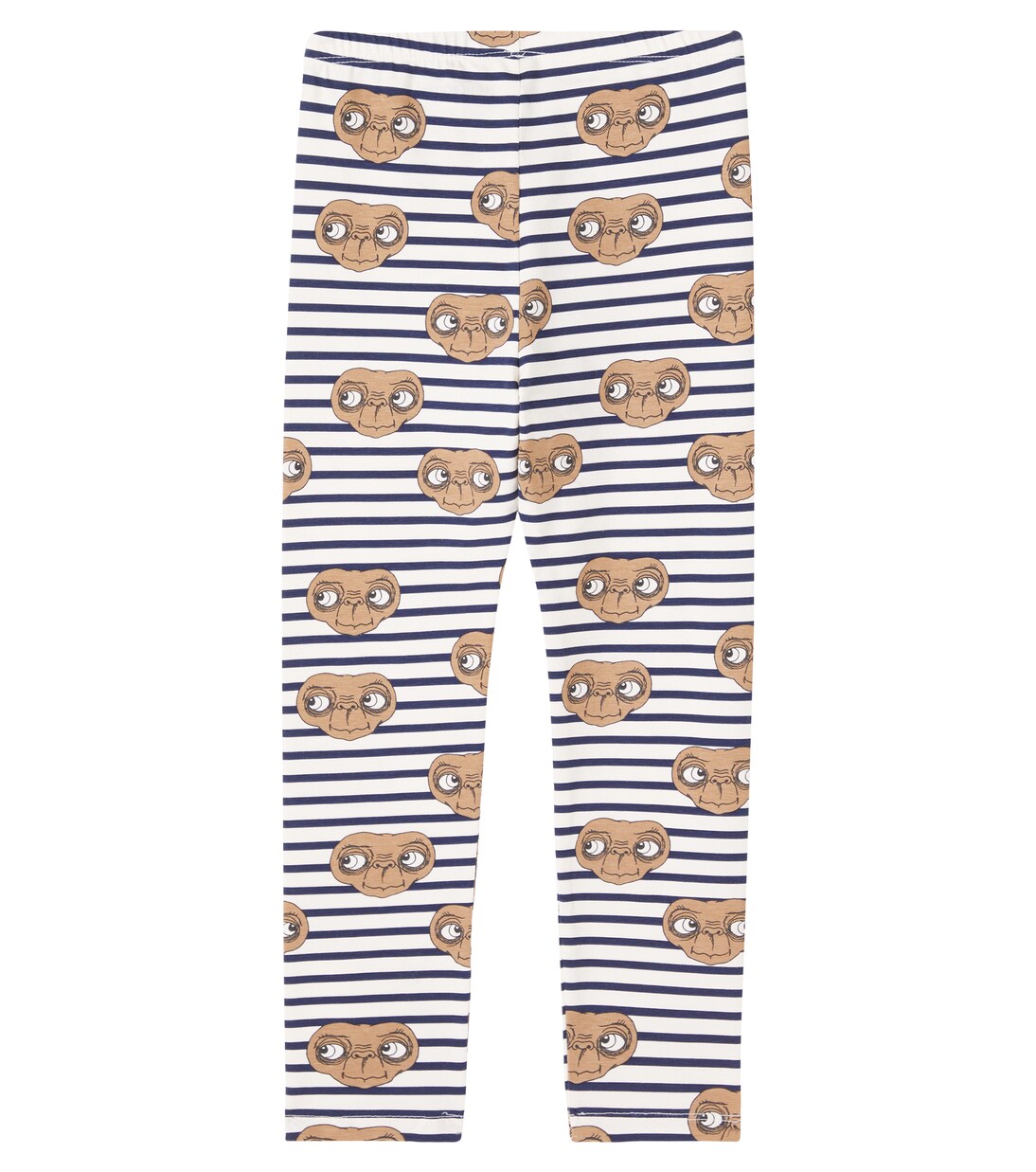 x E.T. cotton-blend jersey leggings | Mini Rodini