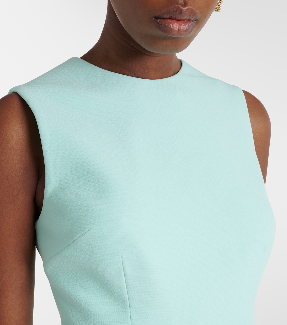 Jodi crêpe midi dress | Safiyaa