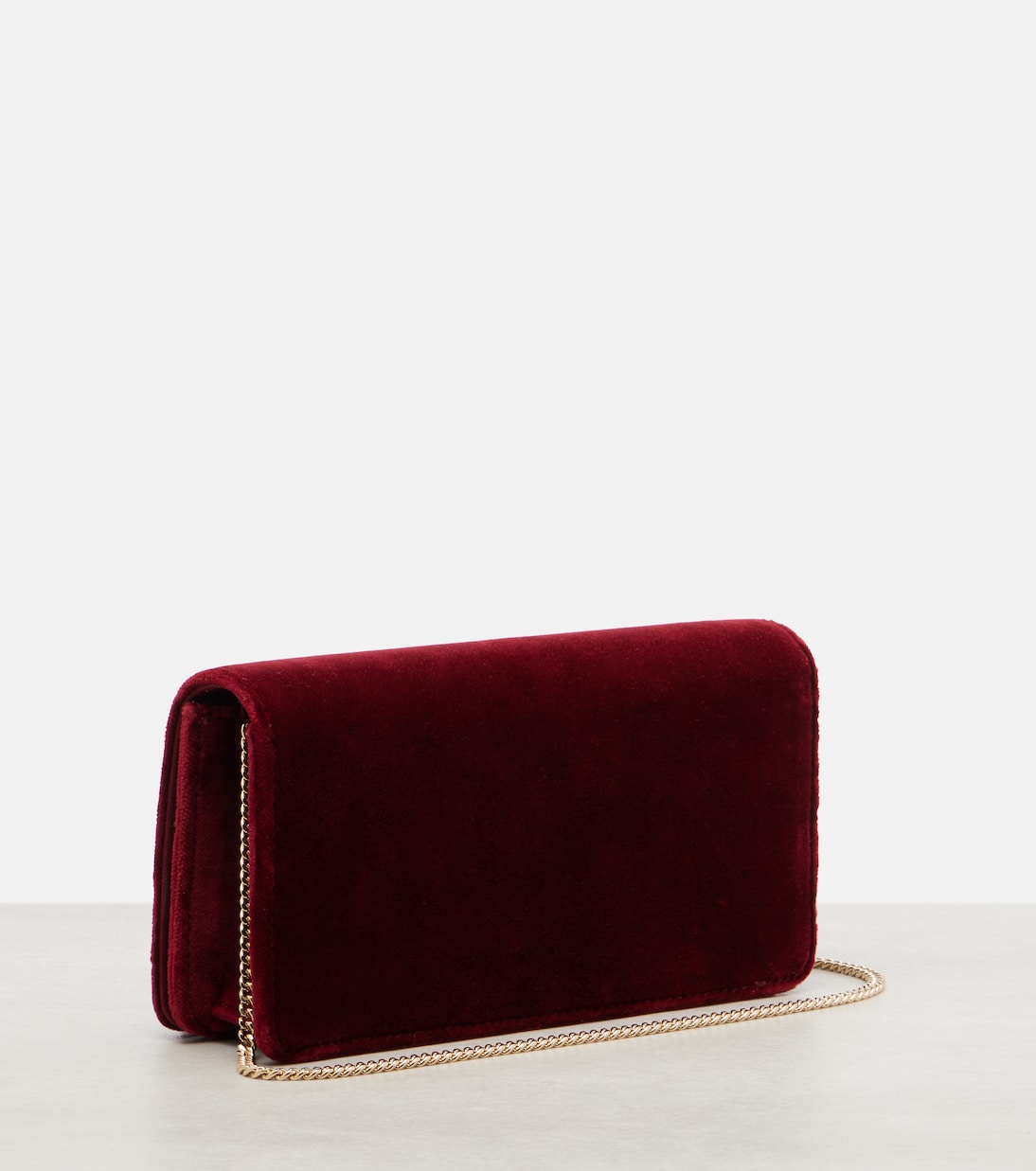 VLogo Mini bow-detail velvet crossbody bag | Valentino Garavani