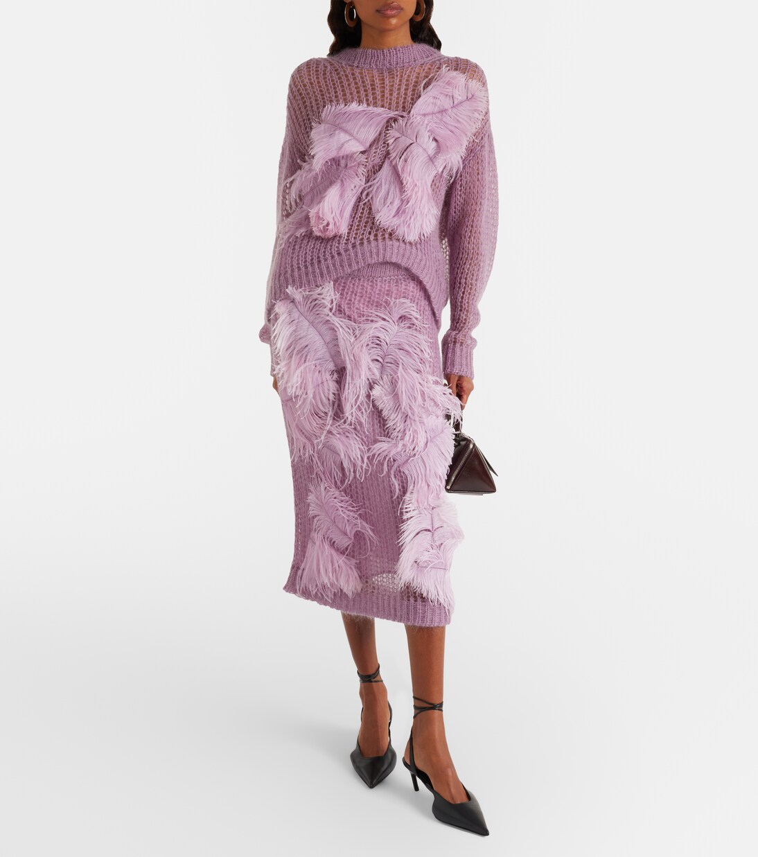 Salones destalonados Diane 55 de piel | The Attico