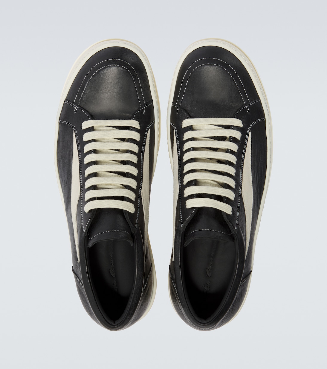 Vintage leather low-top sneakers  | Rick Owens