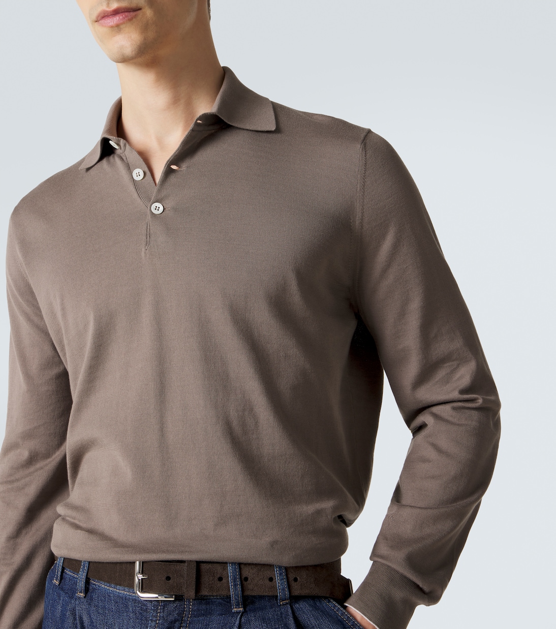 Polohemd aus Baumwolle | Brunello Cucinelli