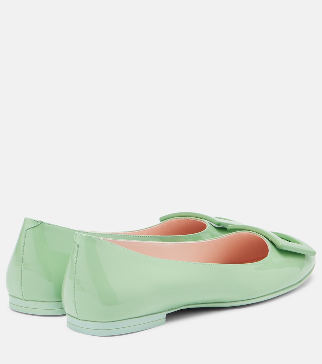 Ballerinas Gommettine aus Lackleder | Roger Vivier