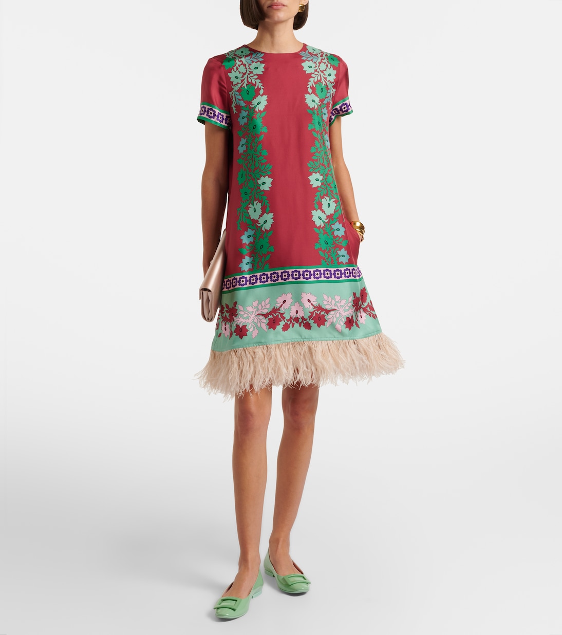 Ballerinas Gommettine aus Lackleder | Roger Vivier