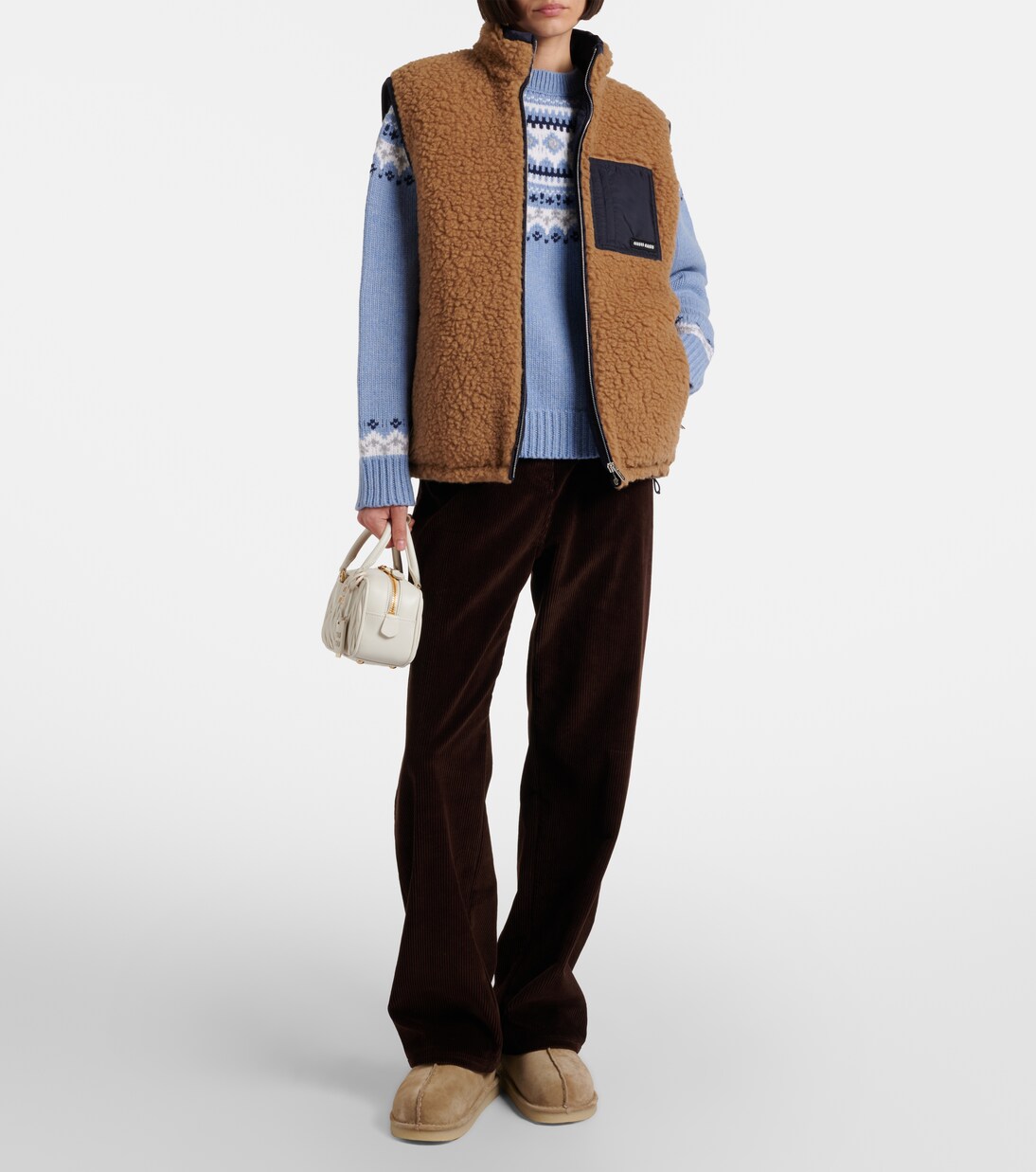 Arcadie Small leather top-handle bag | Miu Miu