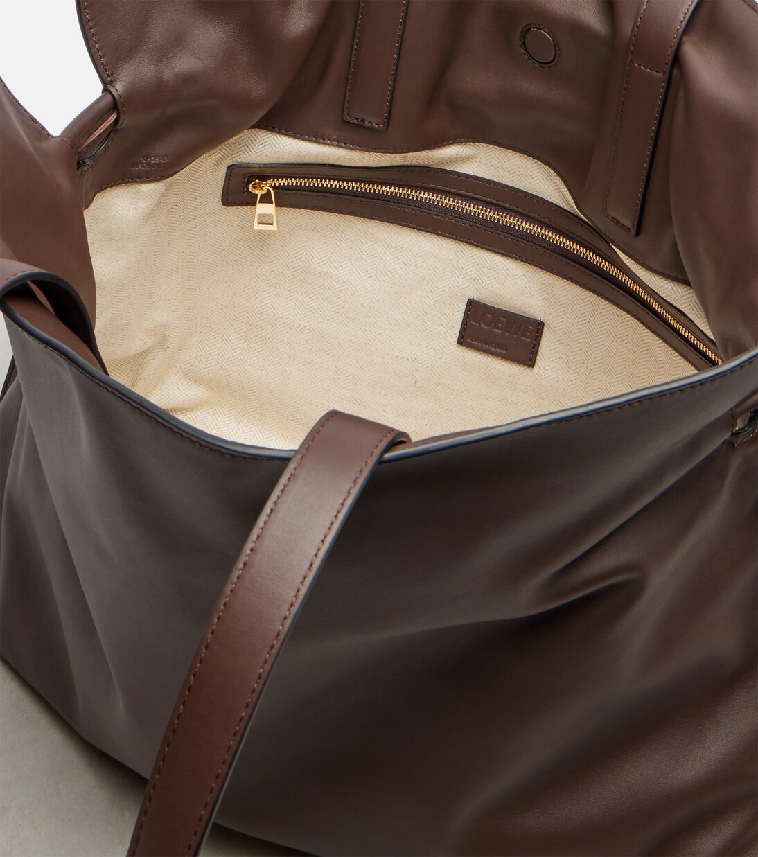 Flamenco Large leather clutch | Loewe