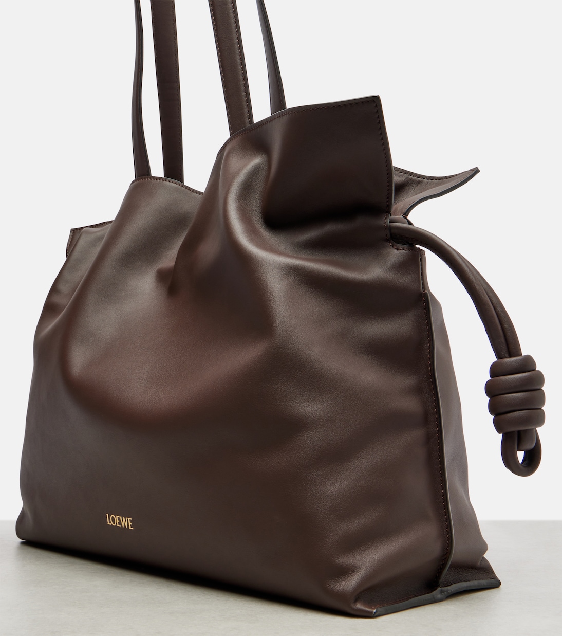 Flamenco Large leather clutch | Loewe