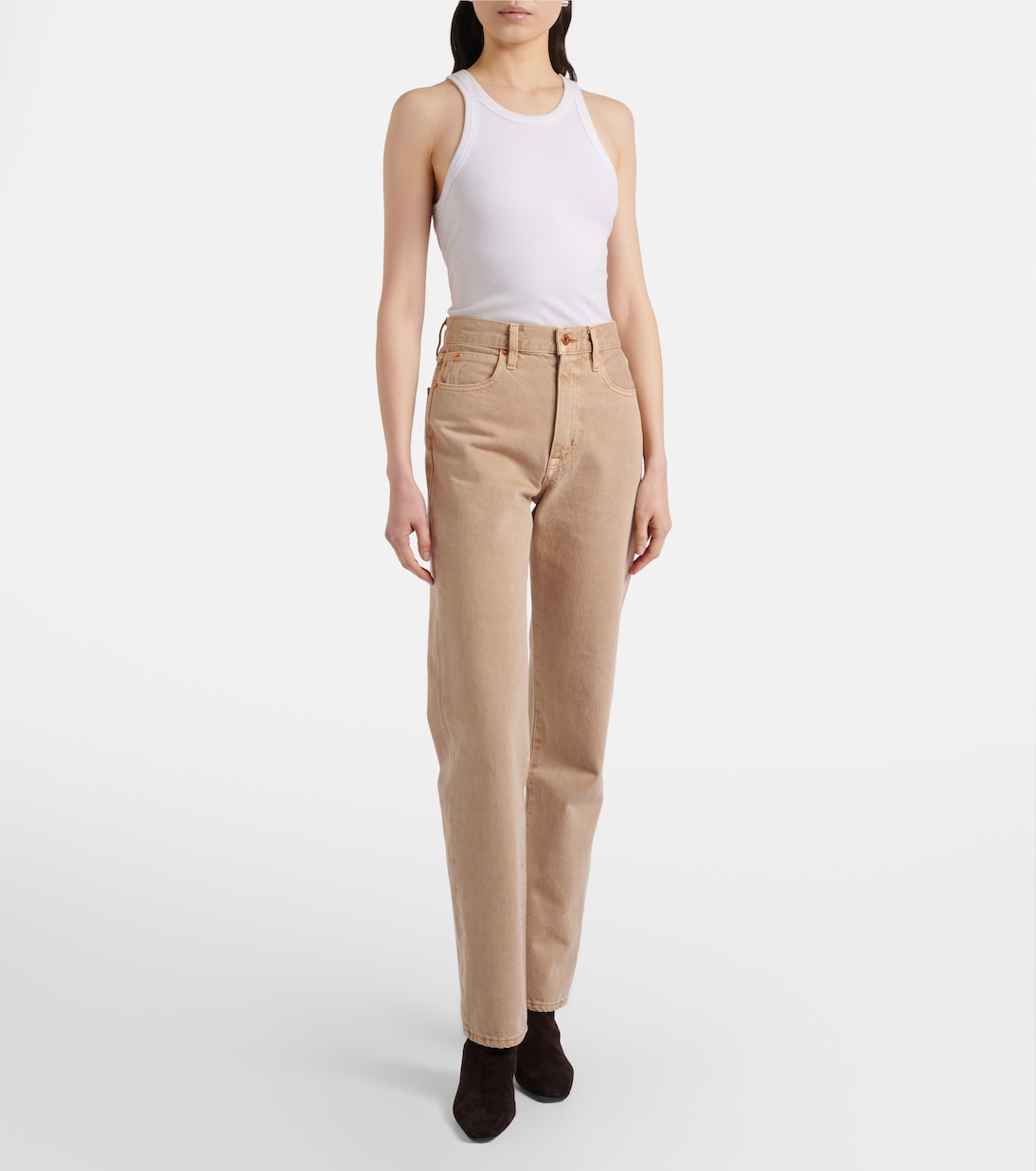 High-Rise Straight Jeans London | Slvrlake