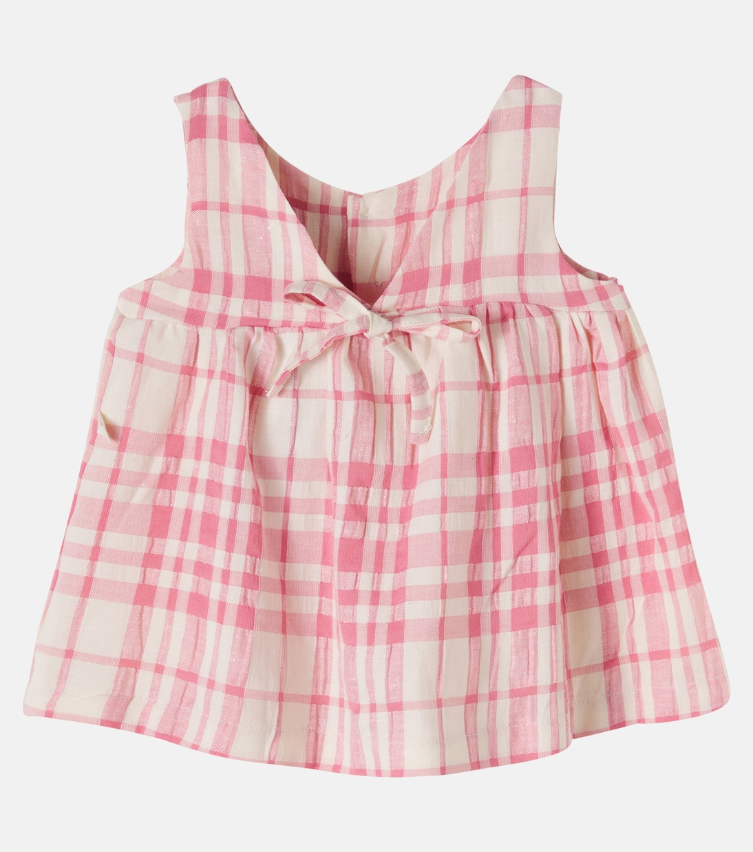 Baby Aranella cotton and linen dress | 1 + in the Family