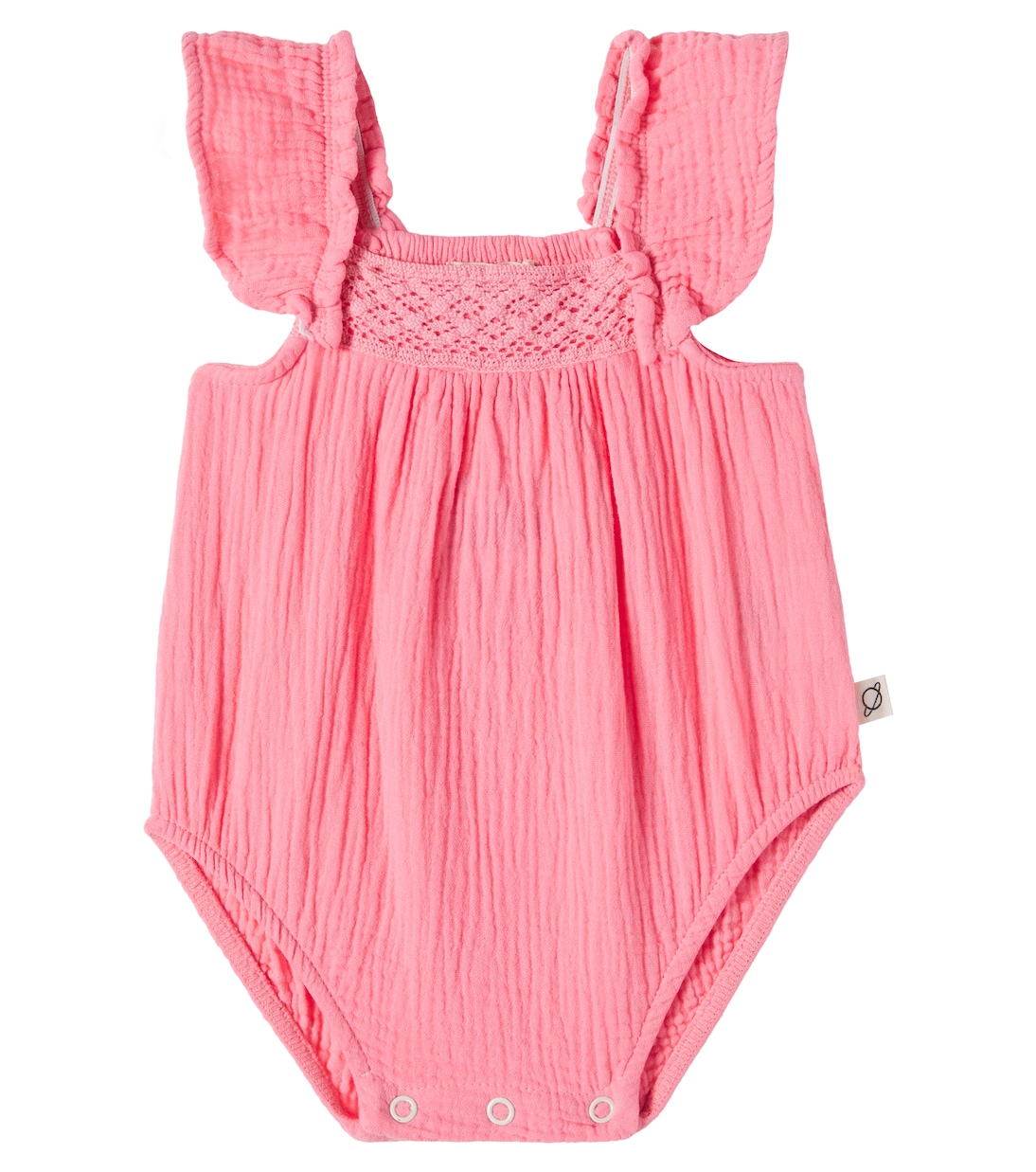 Baby Tess ruffled cotton bodysuit | Cozmo