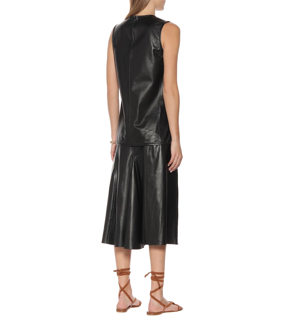 Blake leather tank top | Joseph