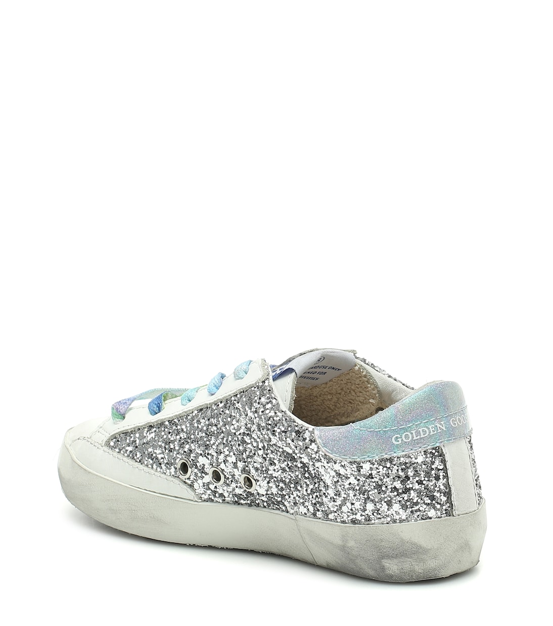 Zapatillas Superstar de piel y glitter | Golden Goose Kids