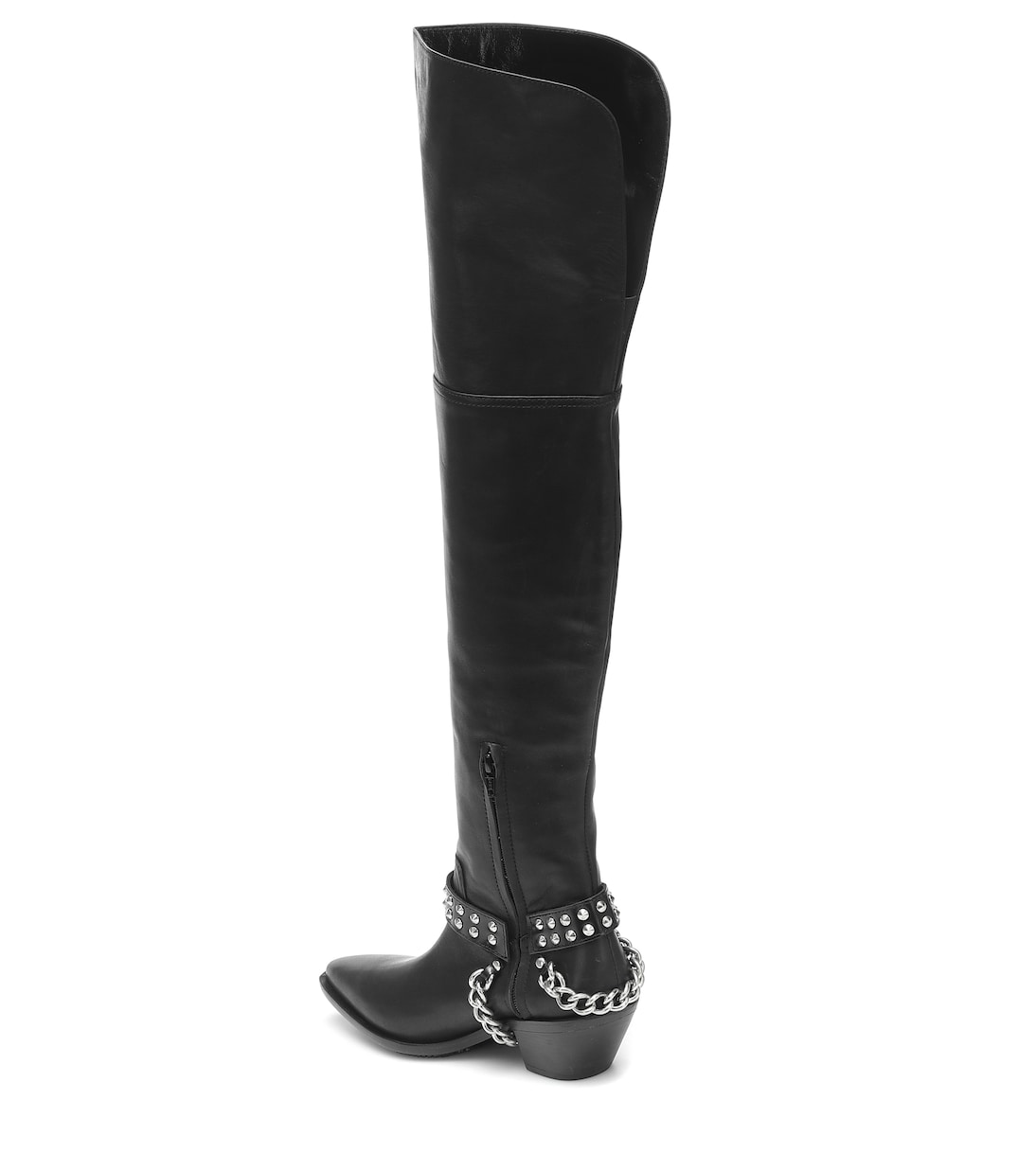 Botas mosqueteras de piel | Junya Watanabe