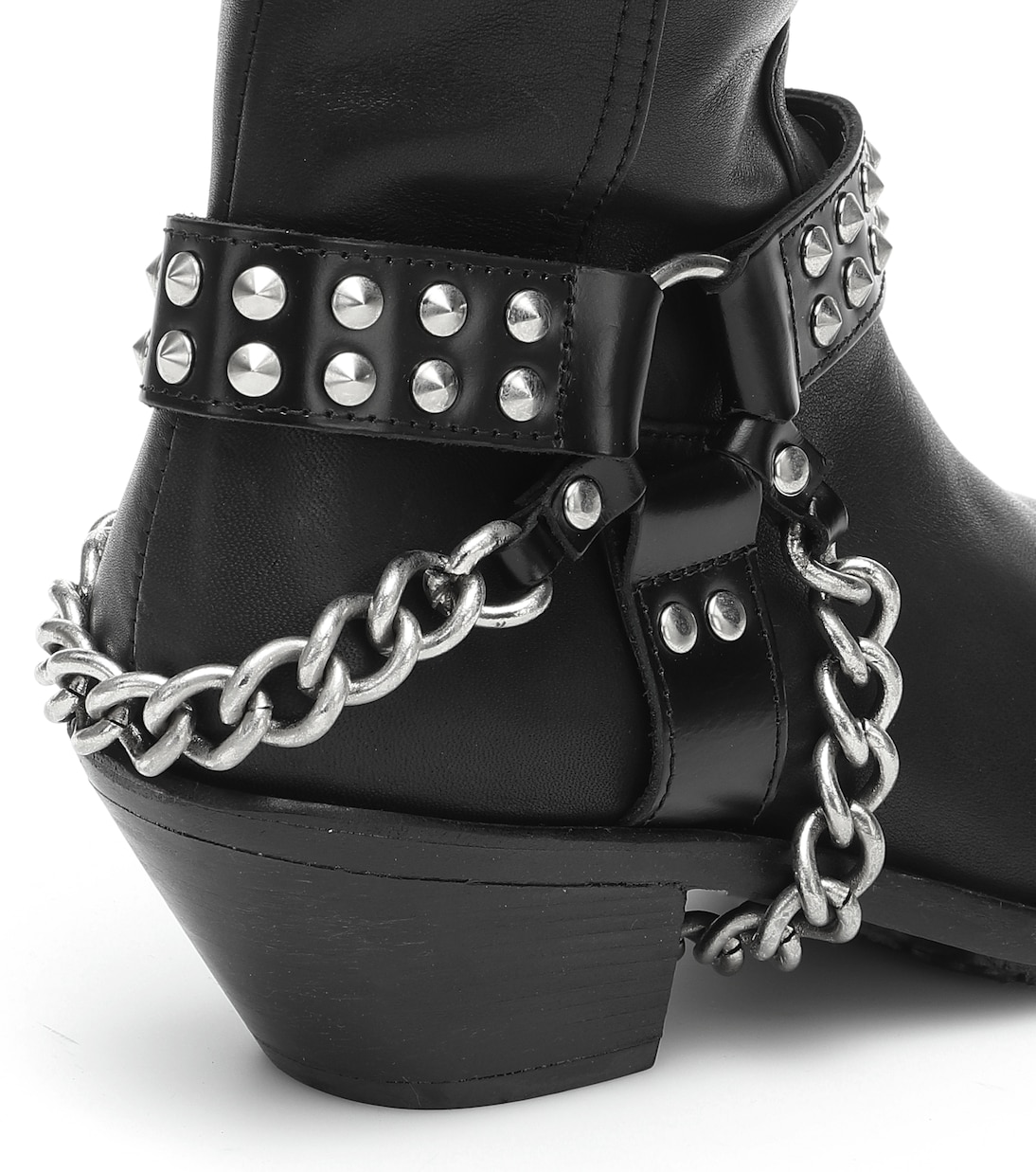 Botas mosqueteras de piel | Junya Watanabe