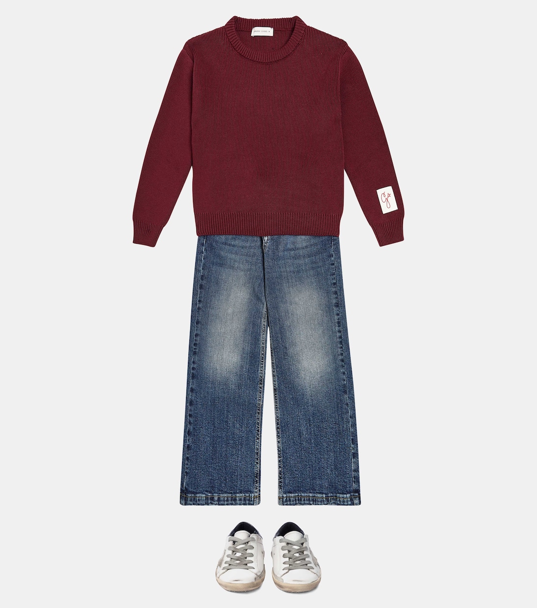 Baskets Super-Star en cuir | Golden Goose Kids