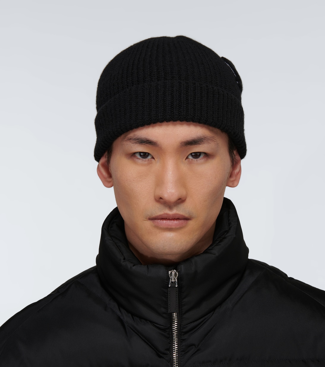 Wool and cashmere-blend beanie | Prada