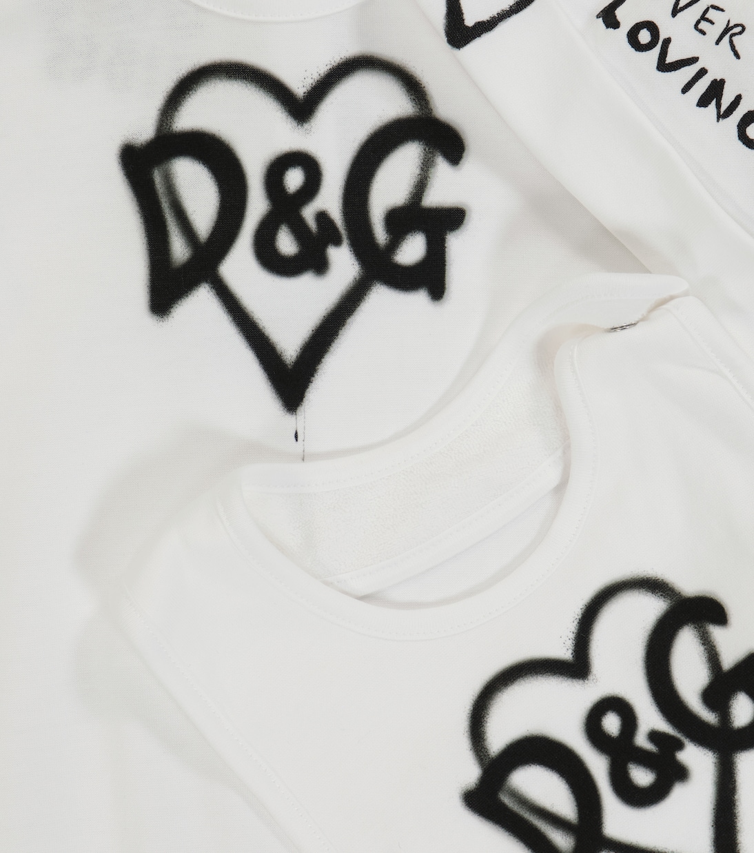 Bebé - set de body, babero y gorro estampados | Dolce&Gabbana Kids