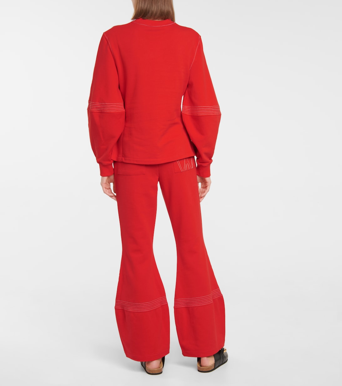 Jersey de algodón con manga abullonada | JW Anderson
