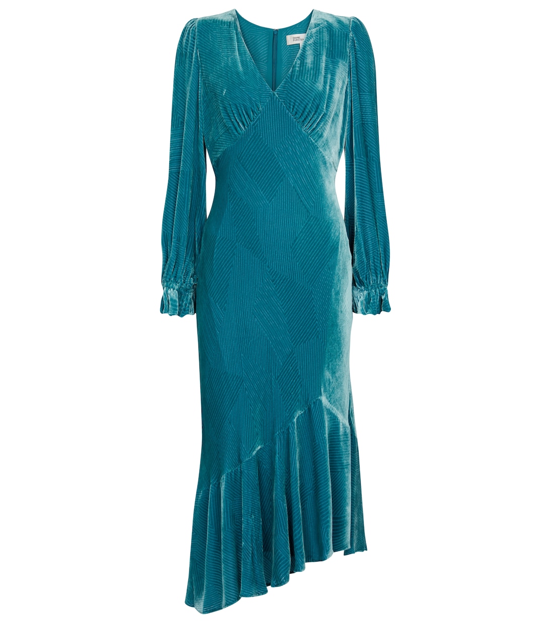 Midikleid Manal aus Samt | Diane von Furstenberg
