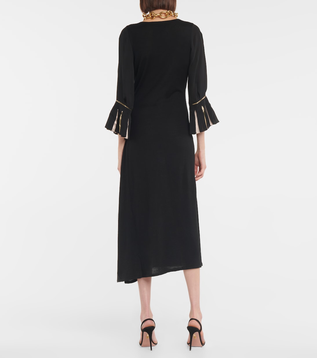 Loligo wool midi dress | Roland Mouret