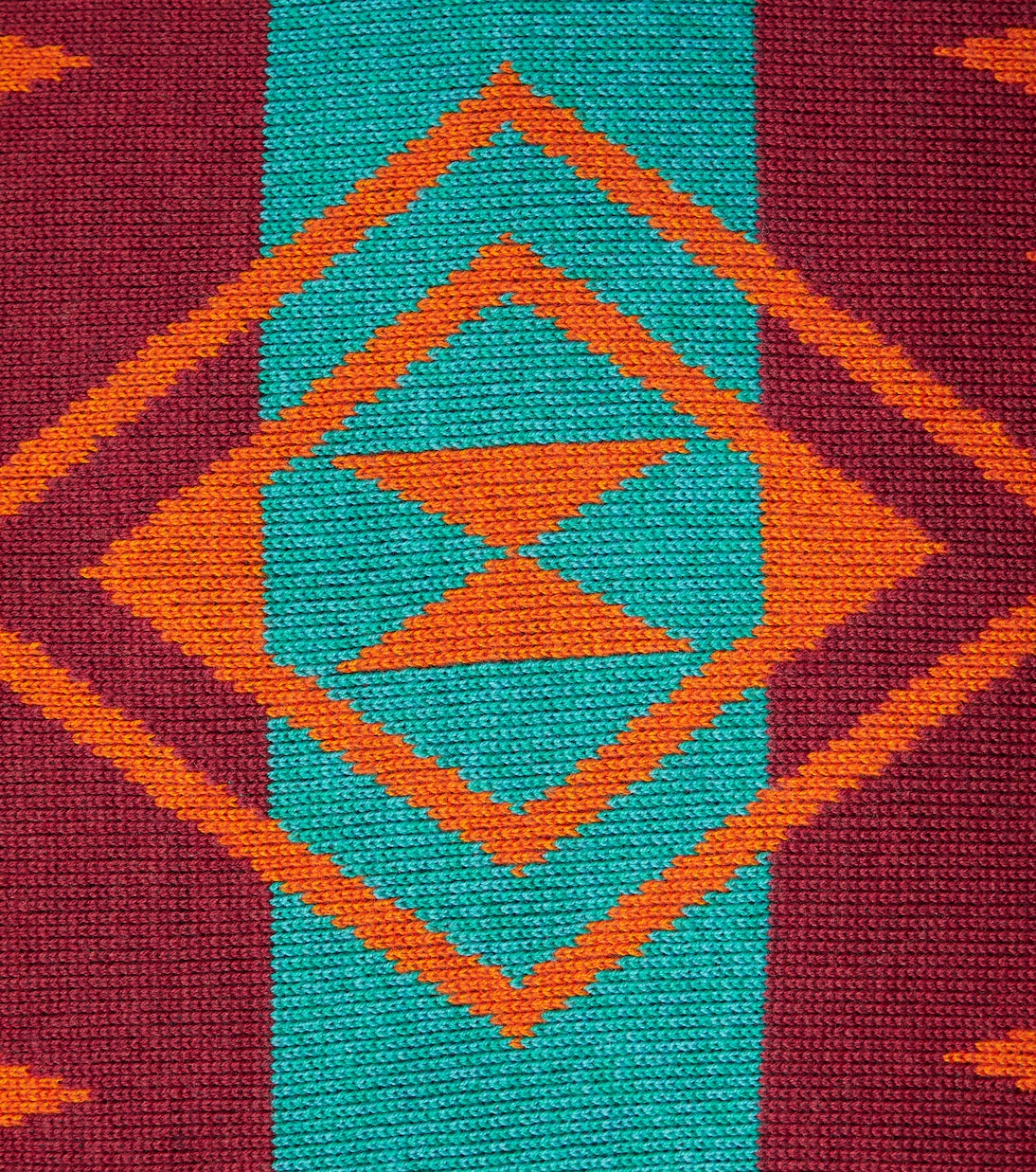 Icon wool-blend jacquard cushion | Alanui