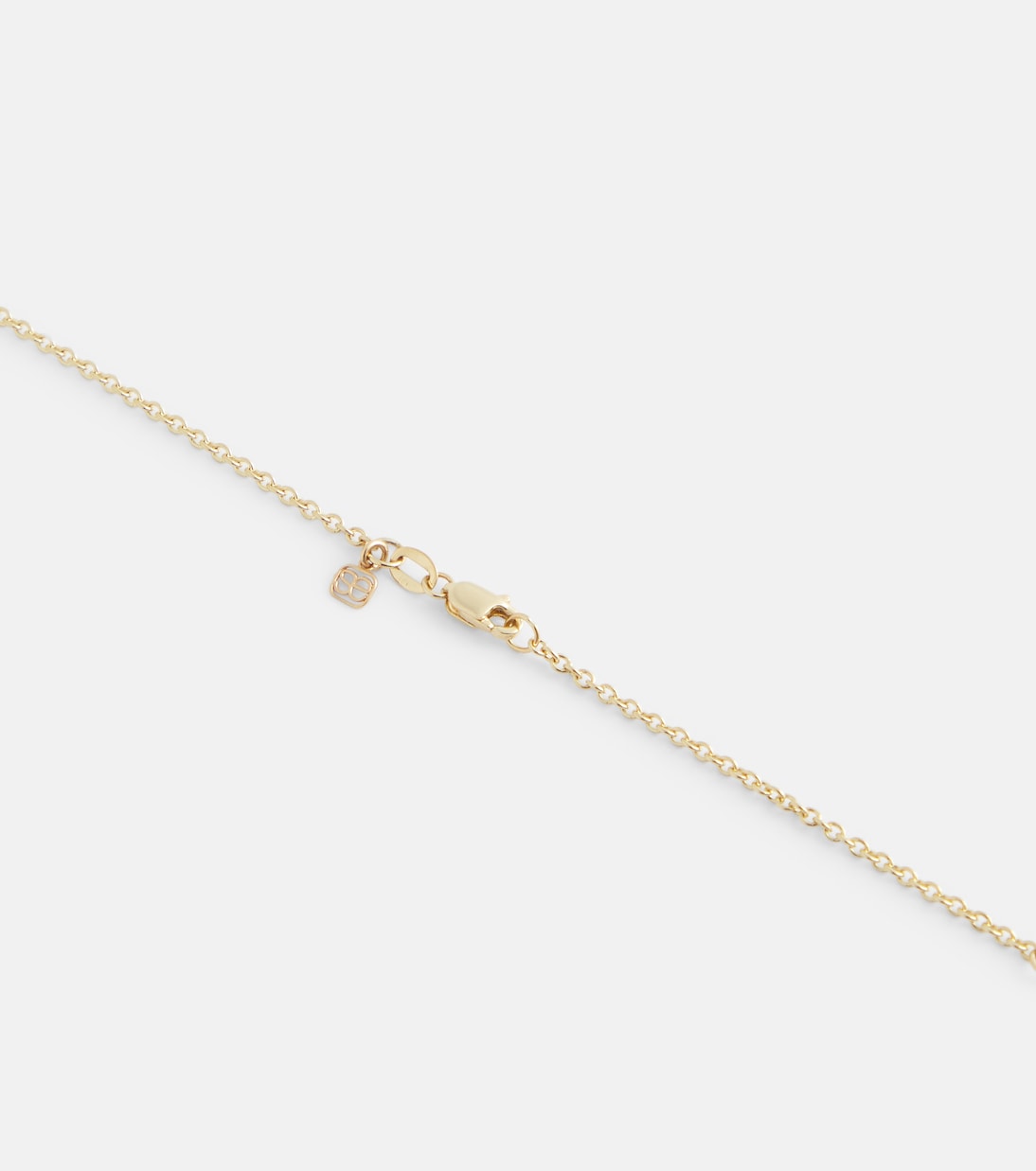 Collier Rainbow Bezel Evil Eye en or jaune 14 ct et diamant | Sydney Evan