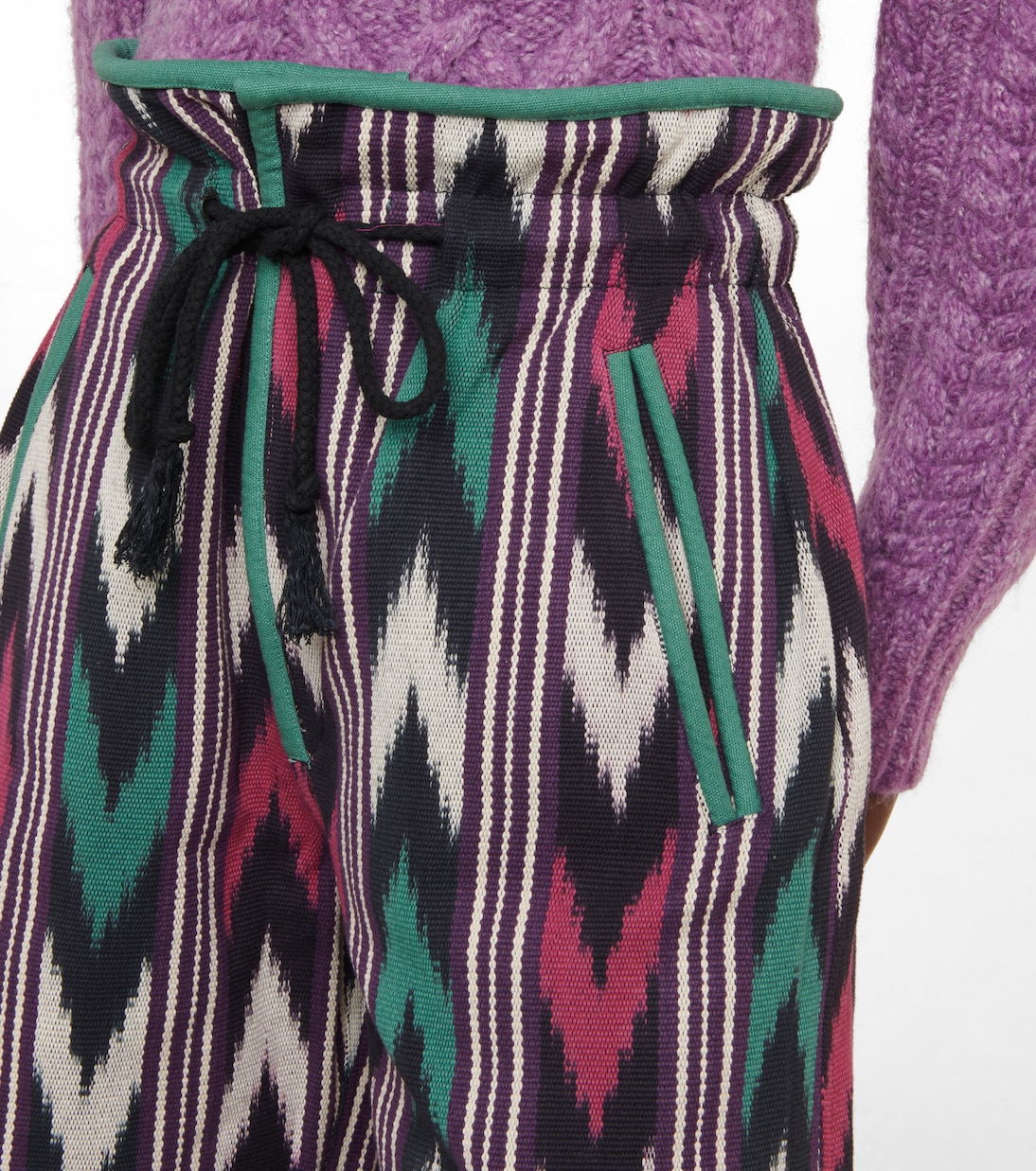 Linima cotton paperbag shorts | Marant Etoile