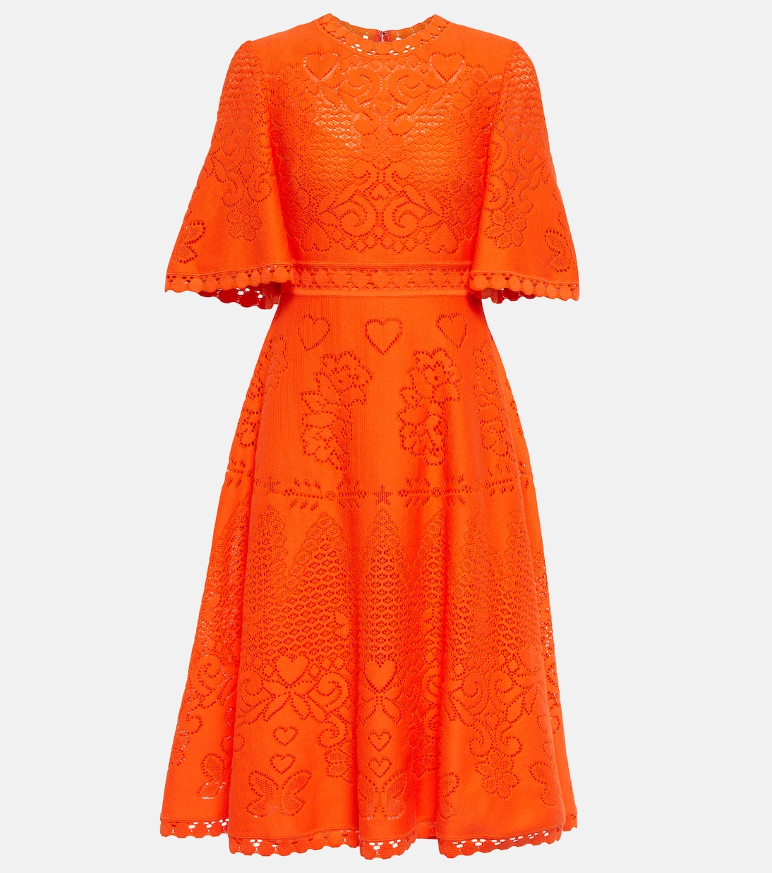 Robe en dentelle de coton | Valentino