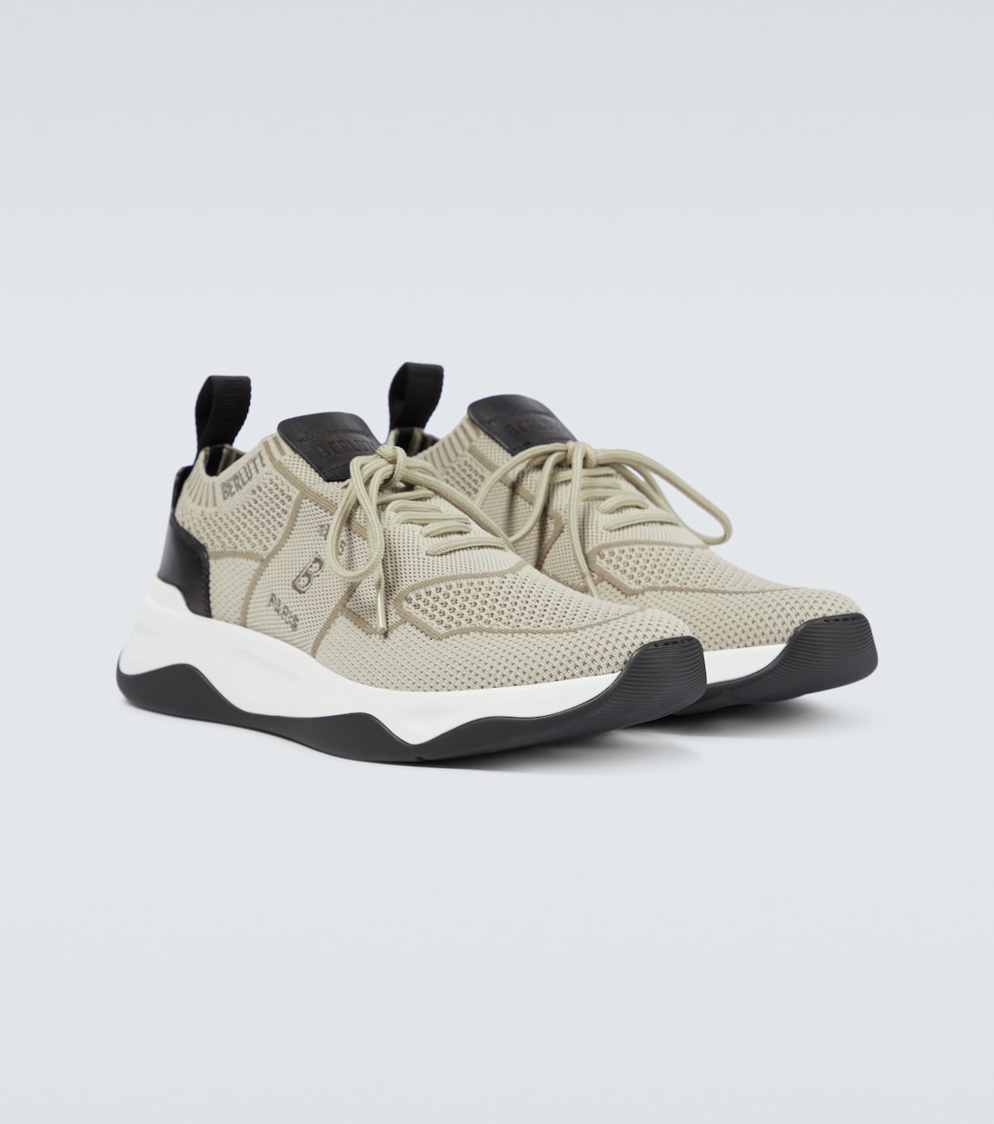Sneakers Shadow mit Leder | Berluti