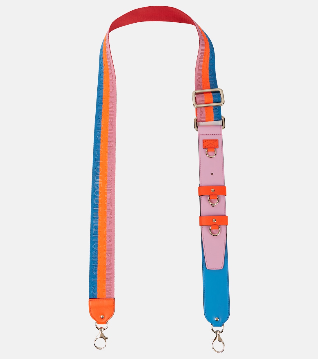 Leather-trimmed shoulder strap | Christian Louboutin