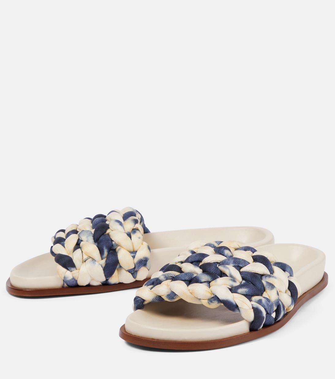 Kacey tie-dye woven slides | Chloé