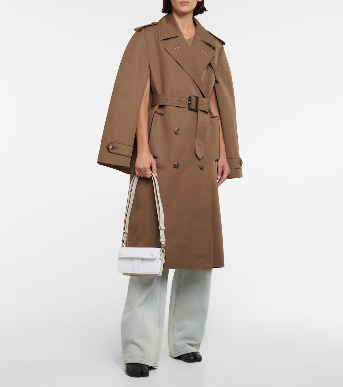 Cotton twill trench coat | Maison Margiela