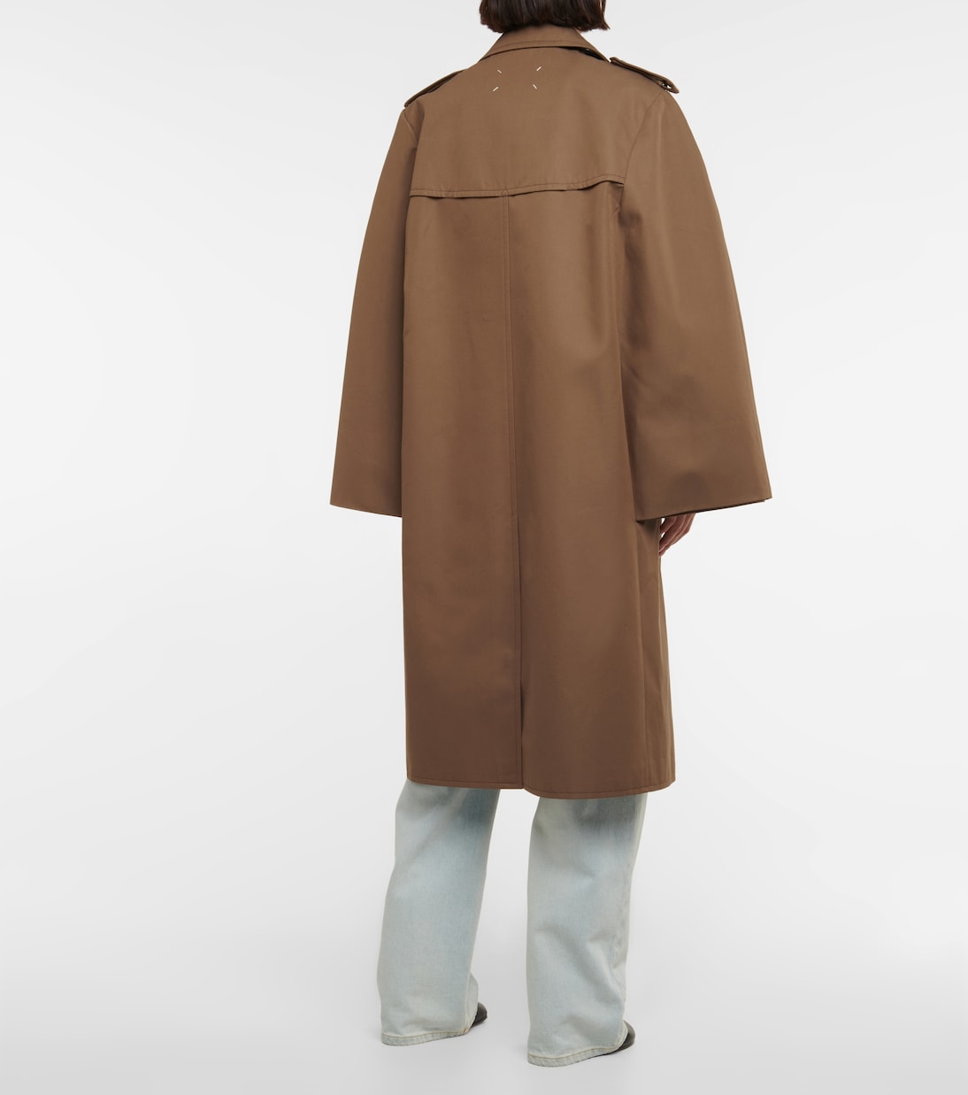 Cotton twill trench coat | Maison Margiela