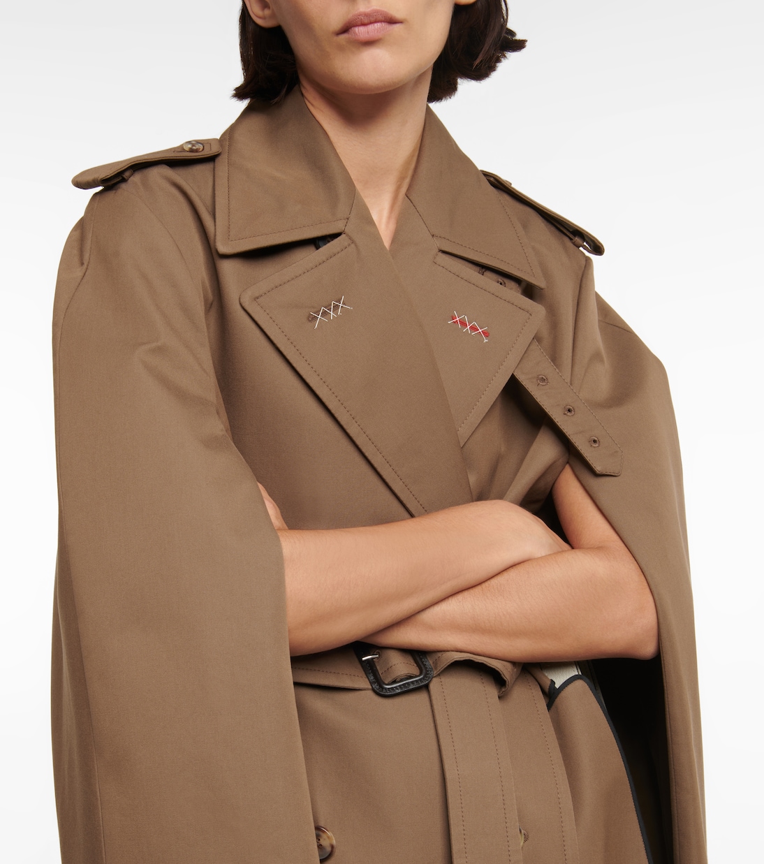 Cotton twill trench coat | Maison Margiela