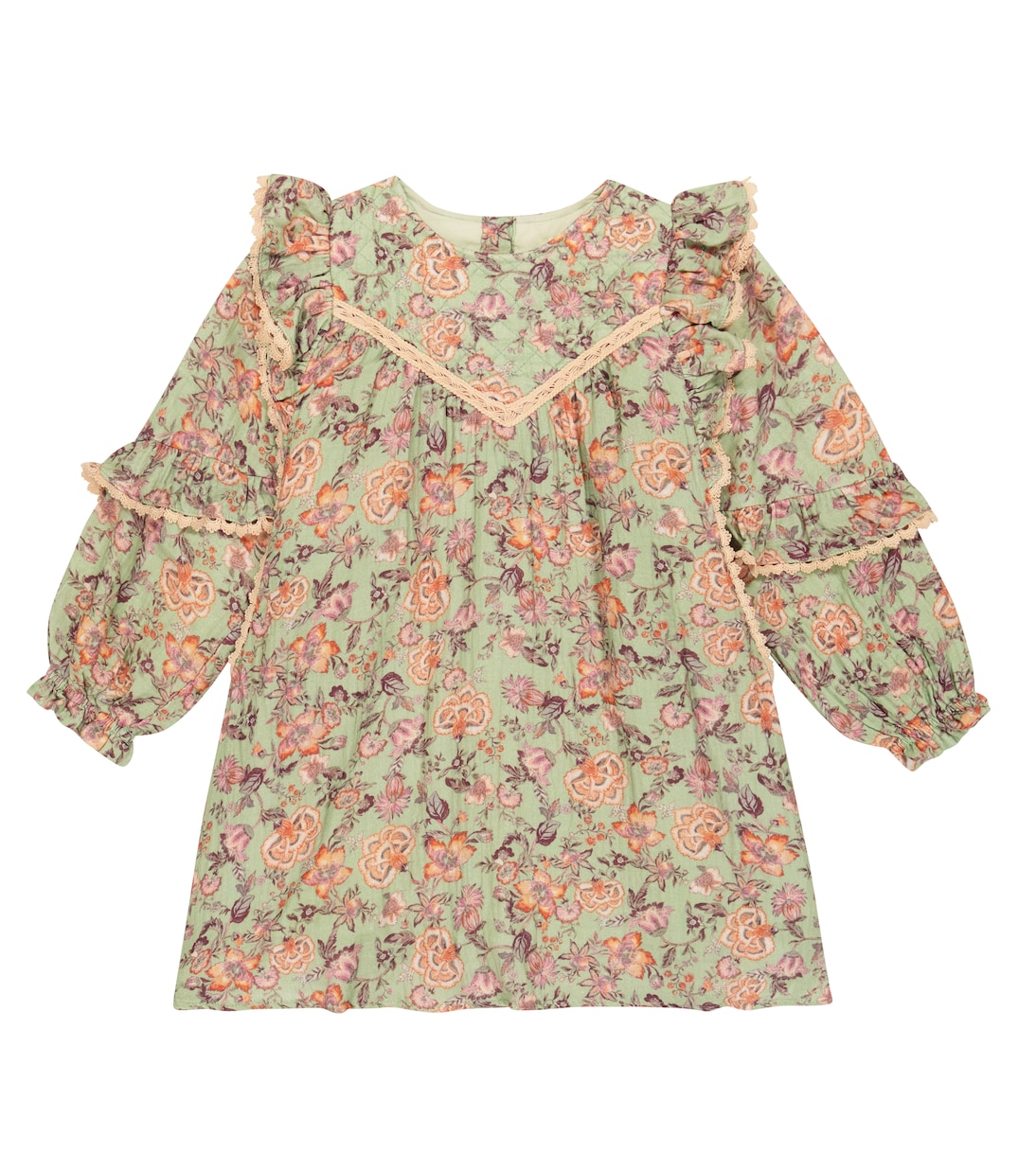 Robe en coton à fleurs | Louise Misha