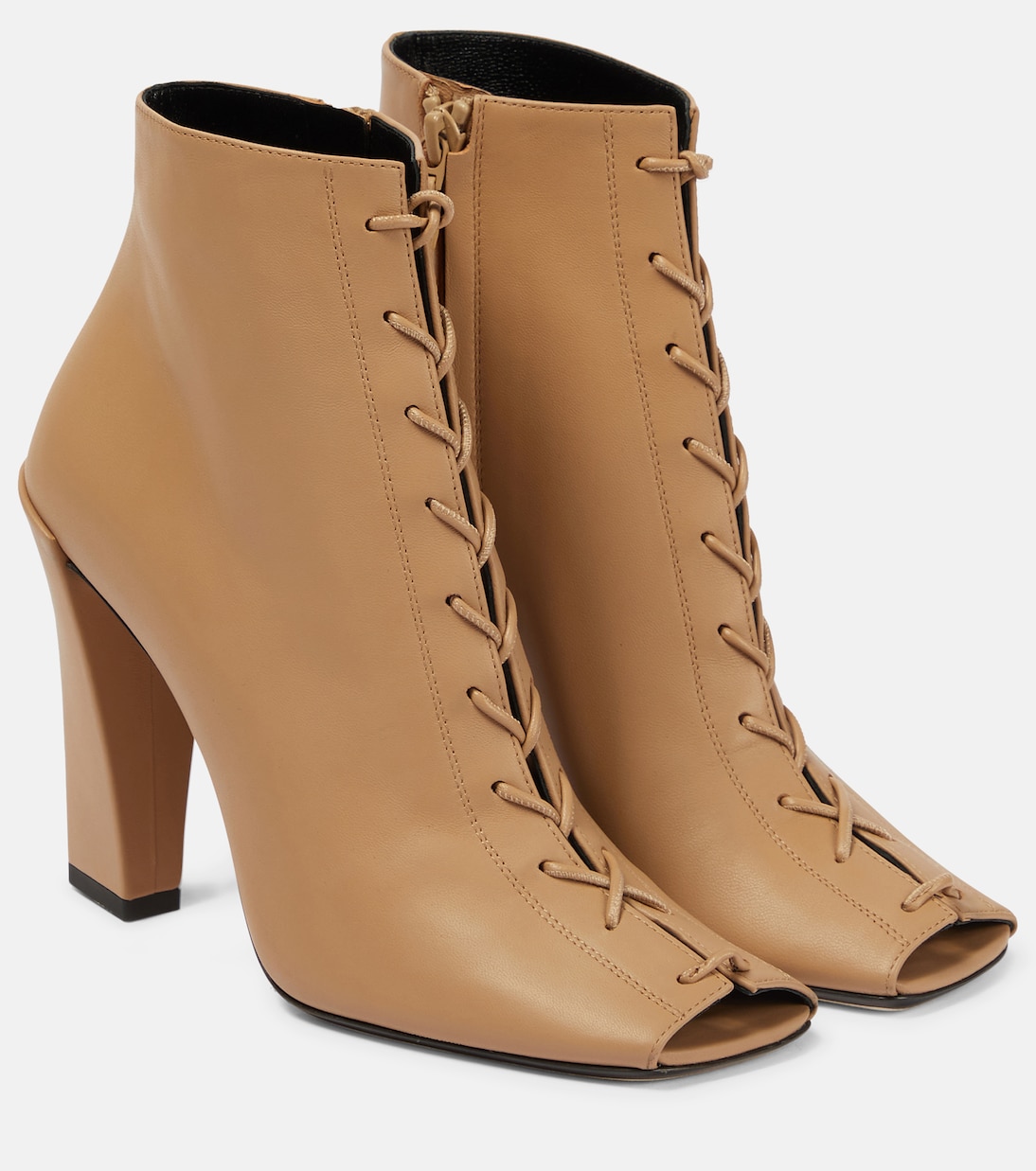 Botines con cordones Reese de piel | Victoria Beckham