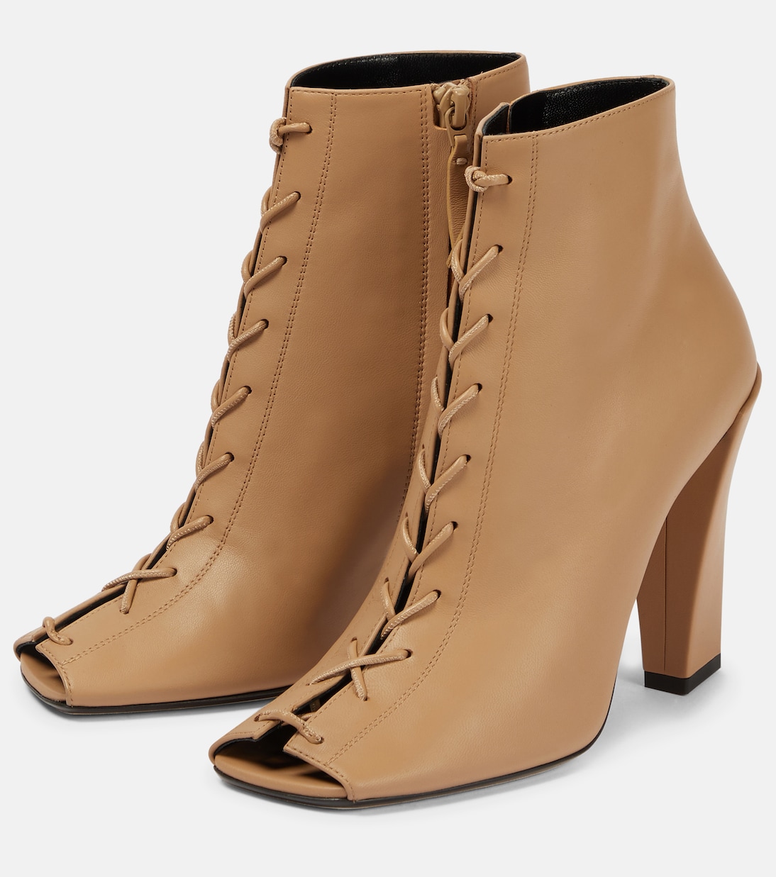 Botines con cordones Reese de piel | Victoria Beckham