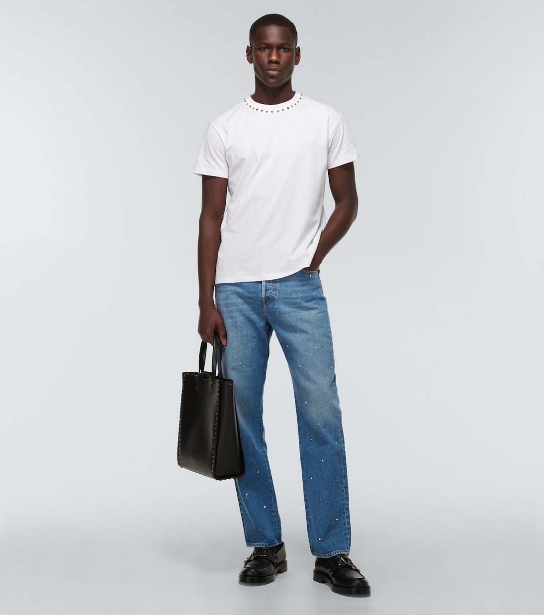 Jeans rectos Rockstud | Valentino