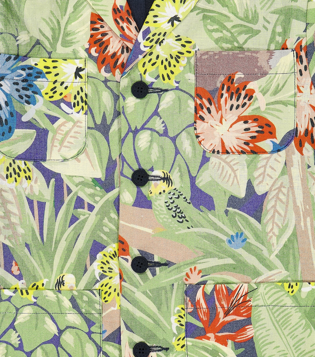 Blazer Green House in lino | Kenzo Kids