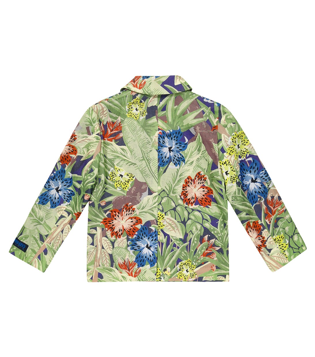 Blazer Green House in lino | Kenzo Kids