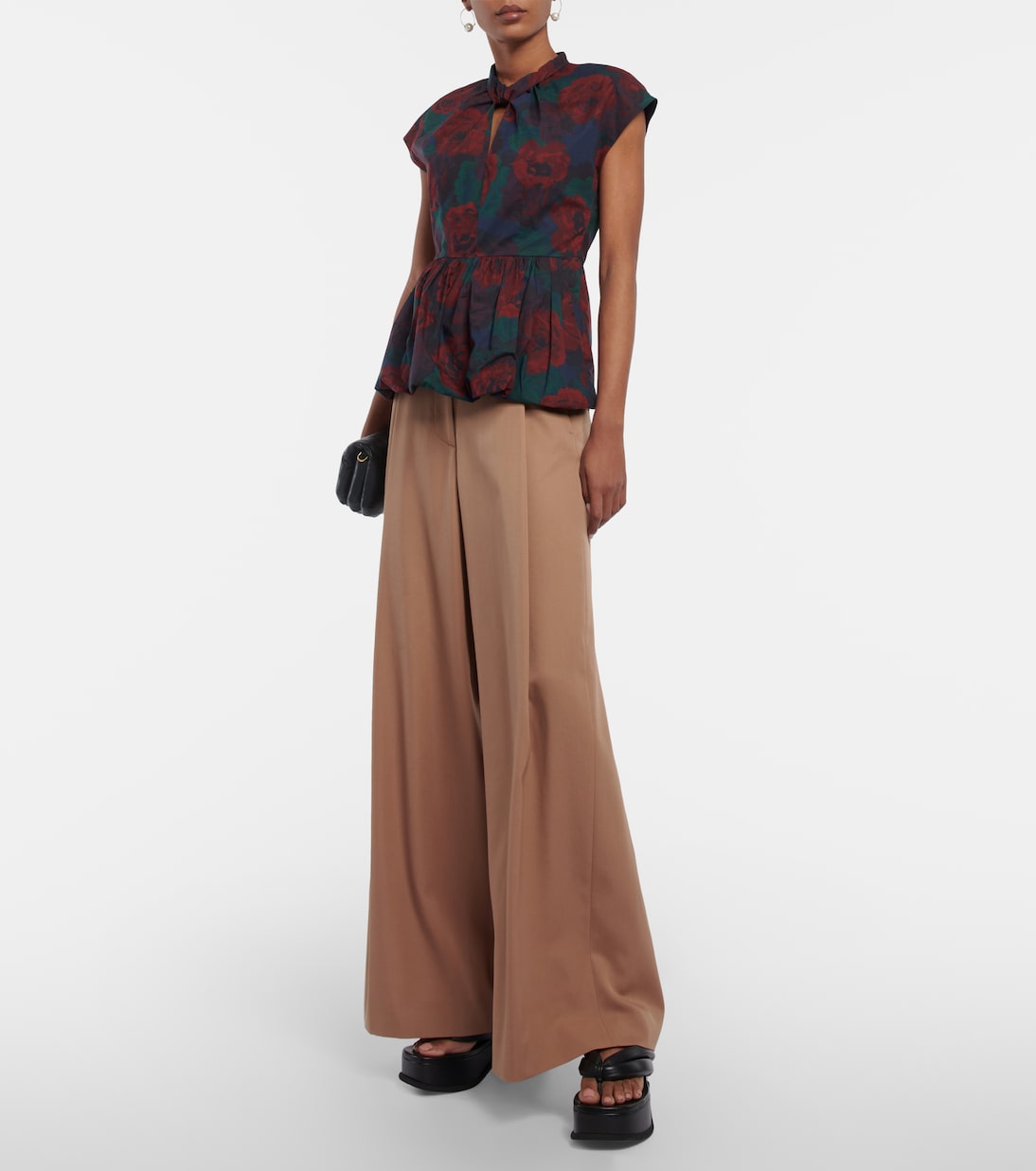 Wide-leg wool pants | Dries Van Noten