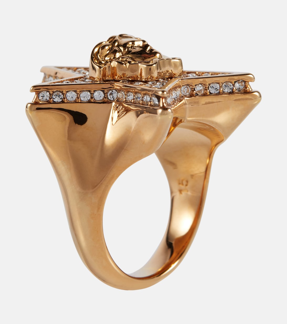 Bague La Medusa à cristaux | Versace