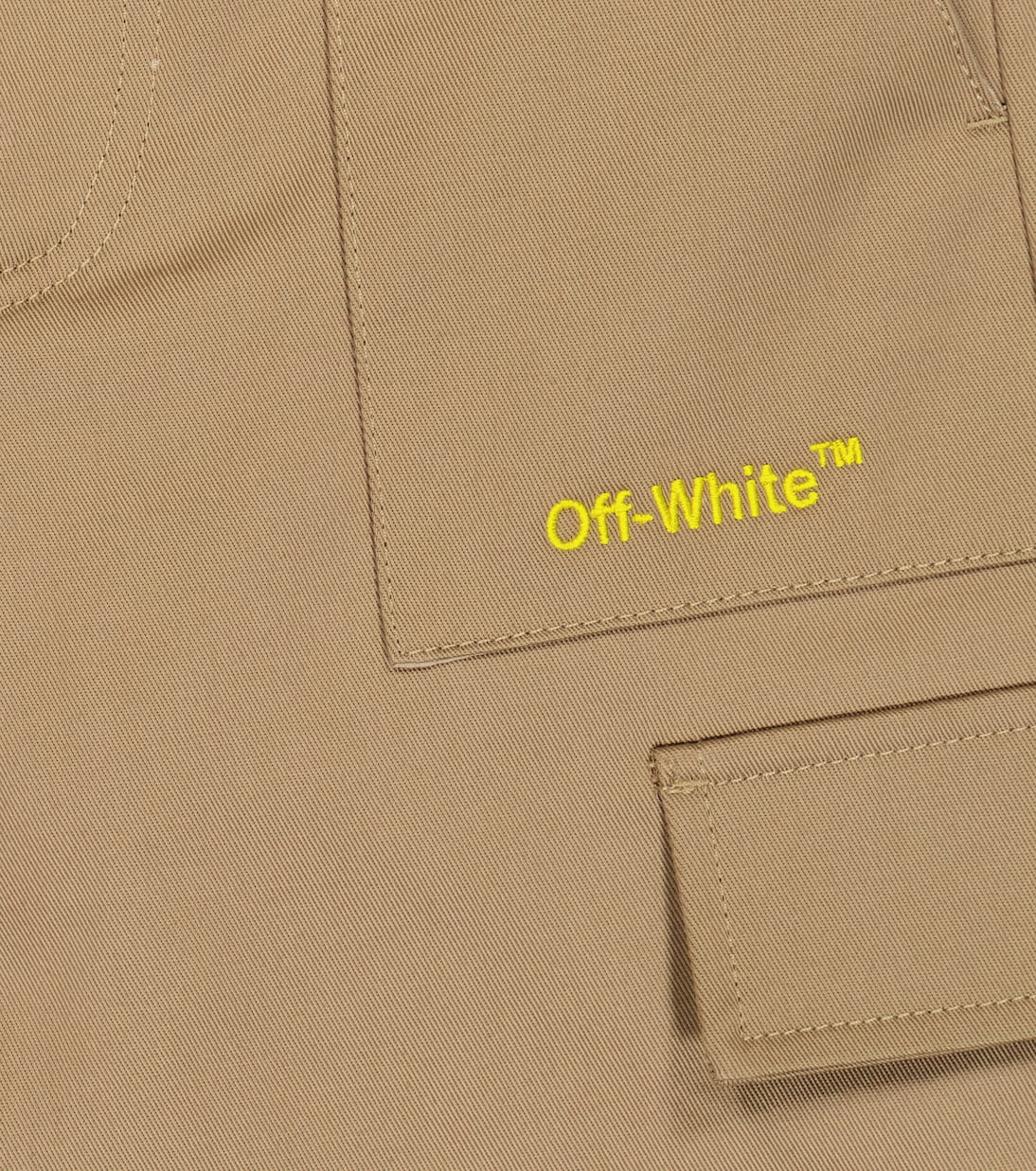 Short cargo Helvetica en coton | Off-White Kids
