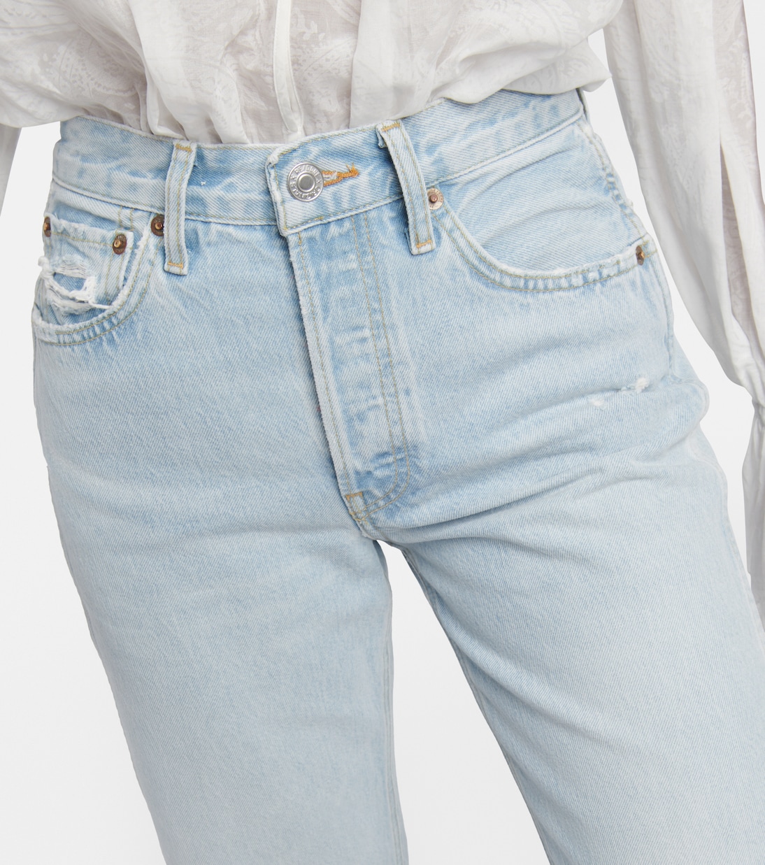 '90s high-rise straight jeans | Re/Done