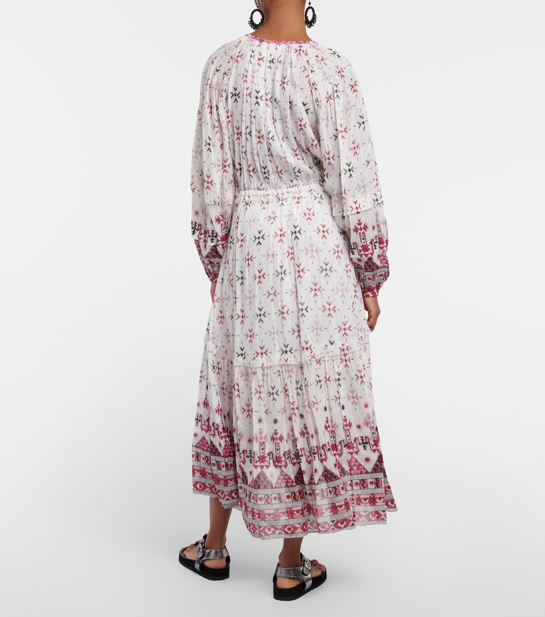 Bedrucktes Midikleid Fratela aus Baumwolle | Marant Etoile